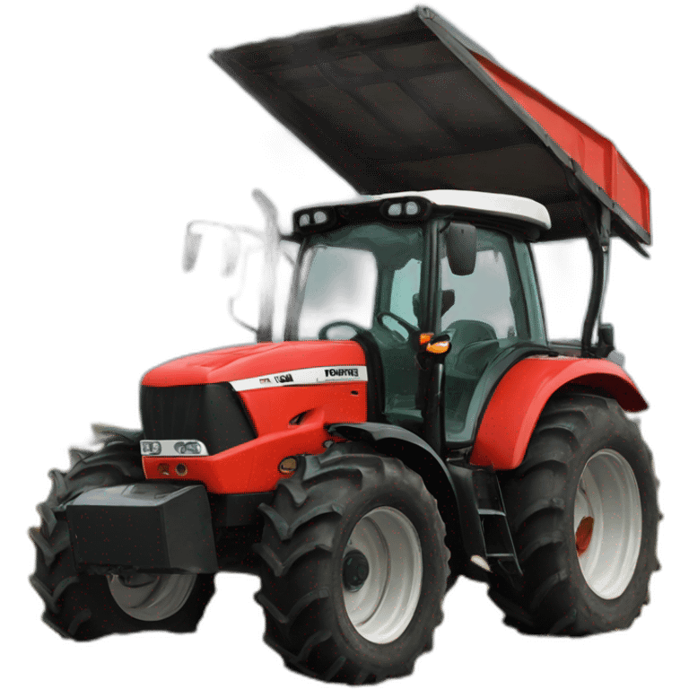 Massey ferguson avec benne emoji