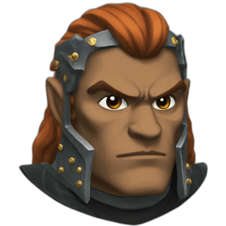 ganondorf qui rigole emoji