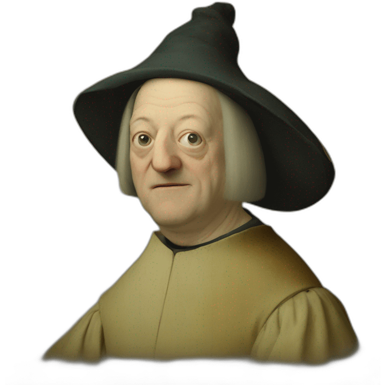 hieronymus bosch portrait emoji