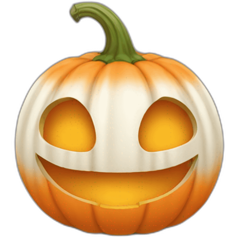 Citrouille de halloween emoji