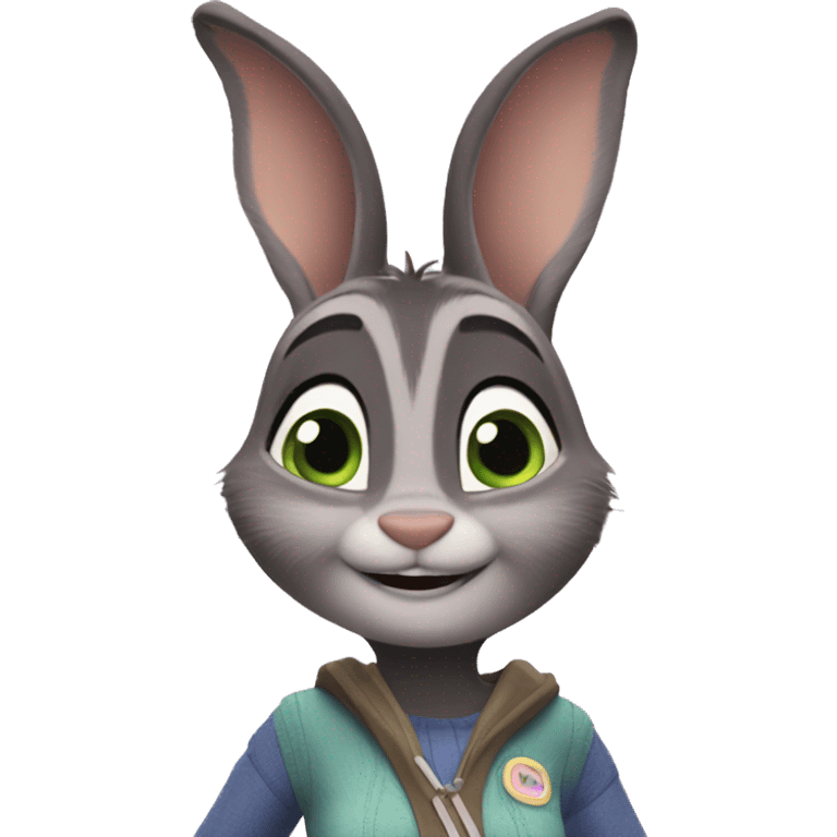 Judy Hopps wearing Leggings emoji