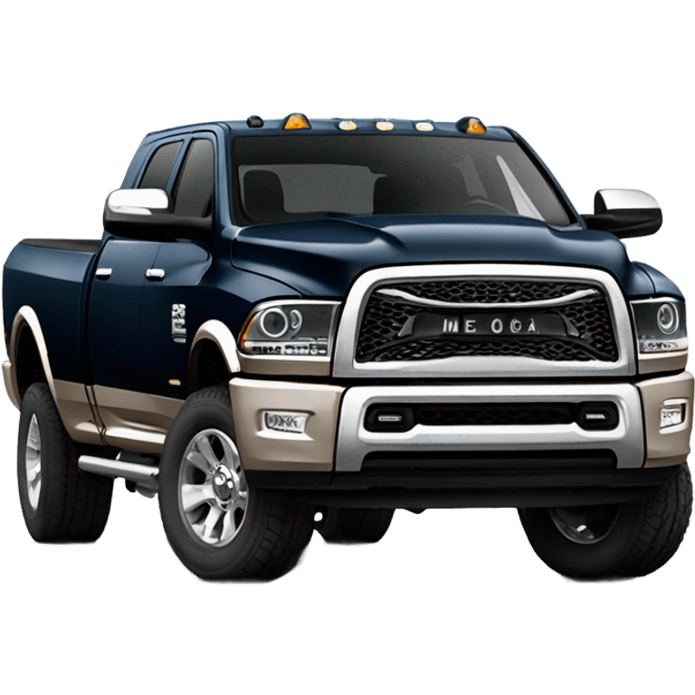 ram 2500 megacab on polished wides emoji