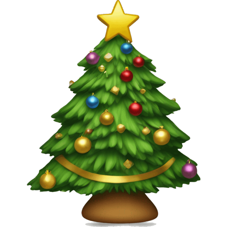 Christmas tree and hanuukiah   emoji