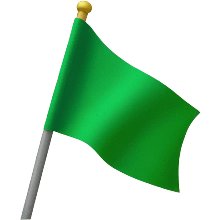 Green flag  emoji