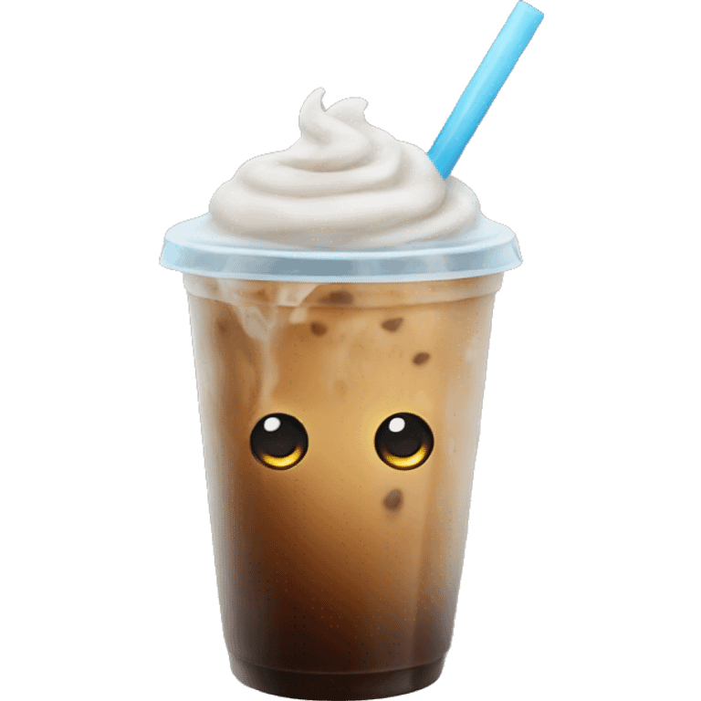 iced coffee emoji