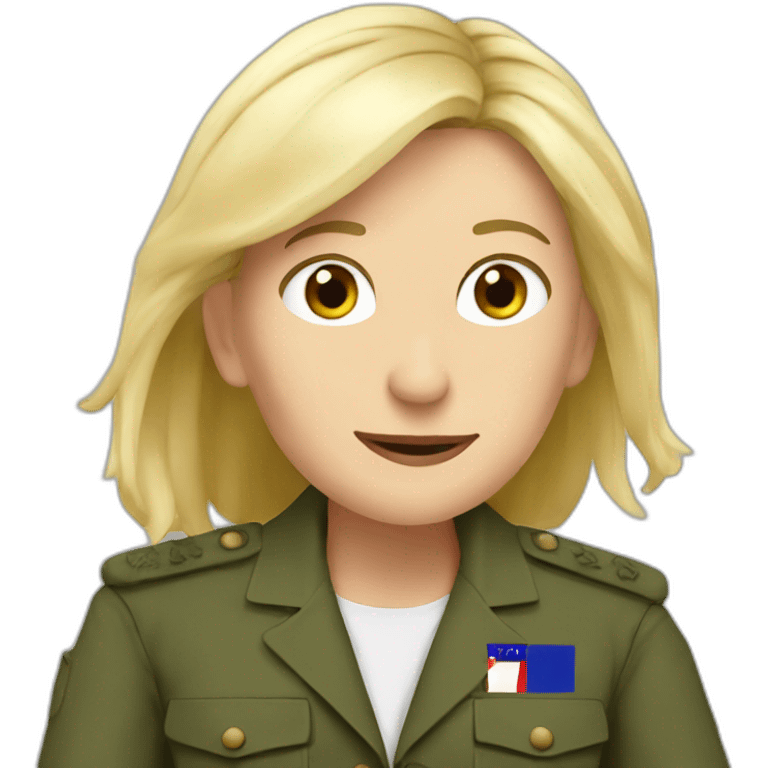 Marine lepen emoji