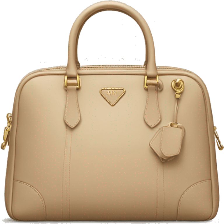 beige prada bag emoji