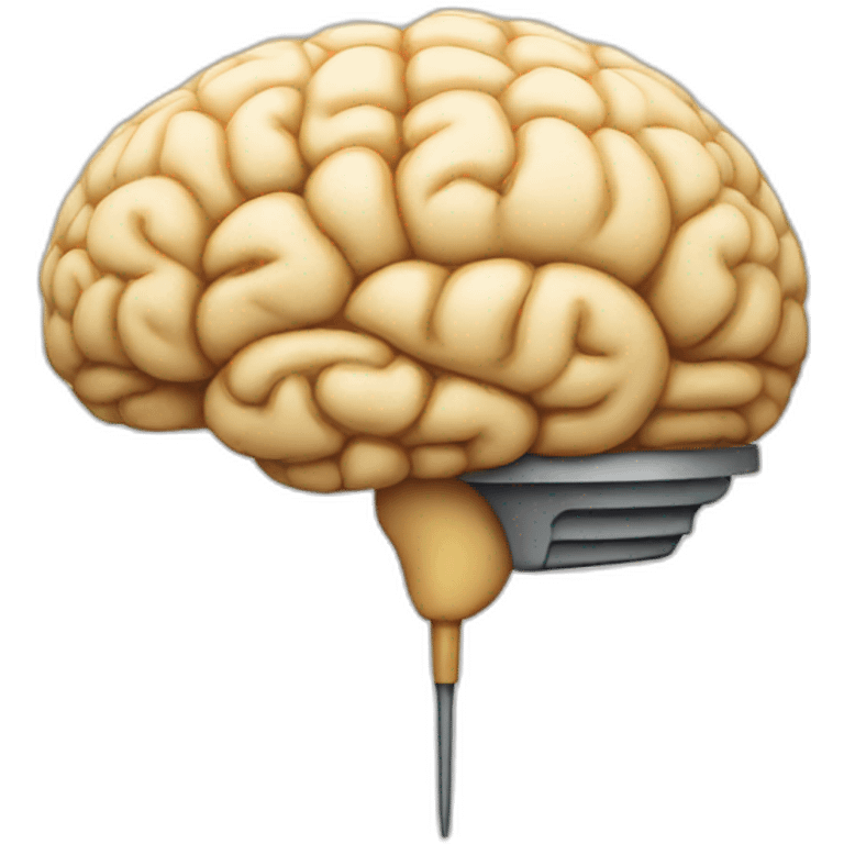 lamp-shaped brain emoji