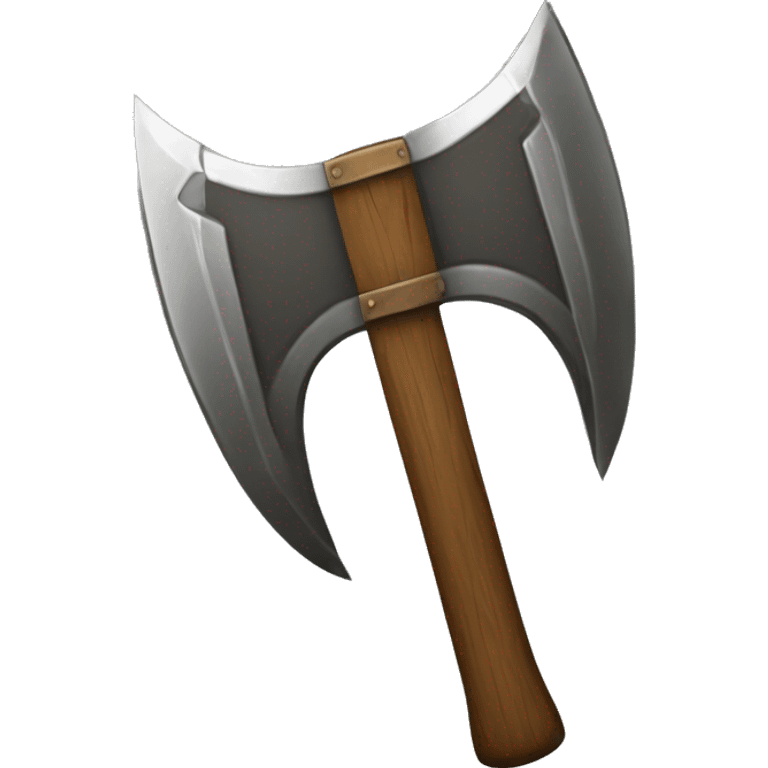 axe and shield emoji