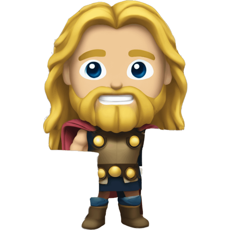 thor in a warehouse with boxes emoji