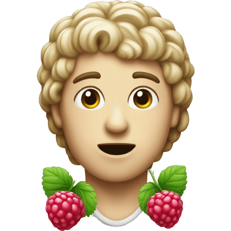 raspberry  emoji