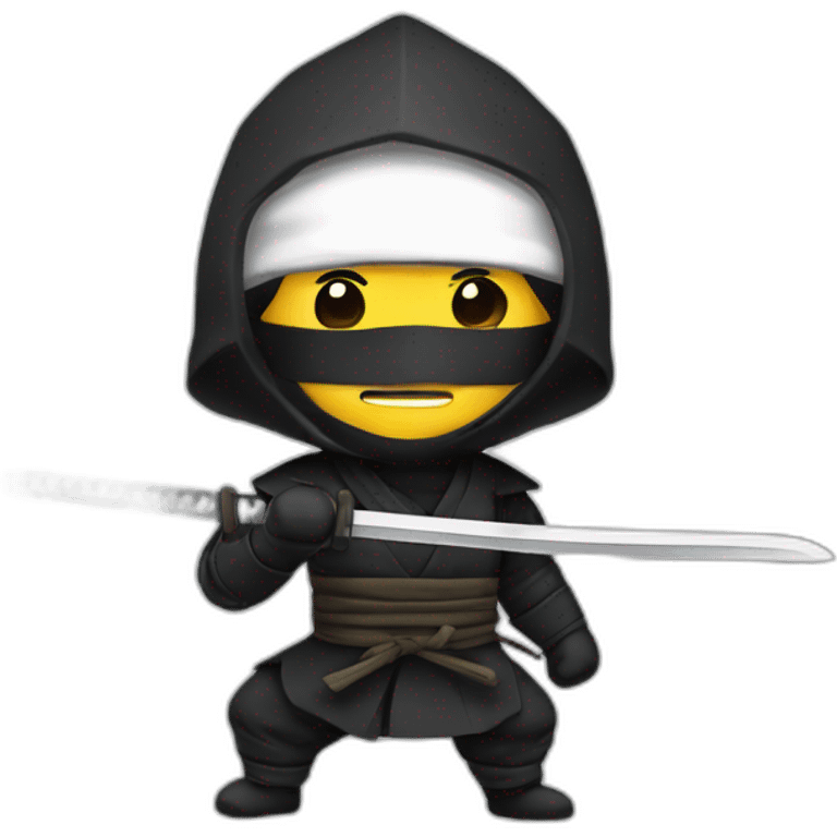 ninja-samouraï emoji