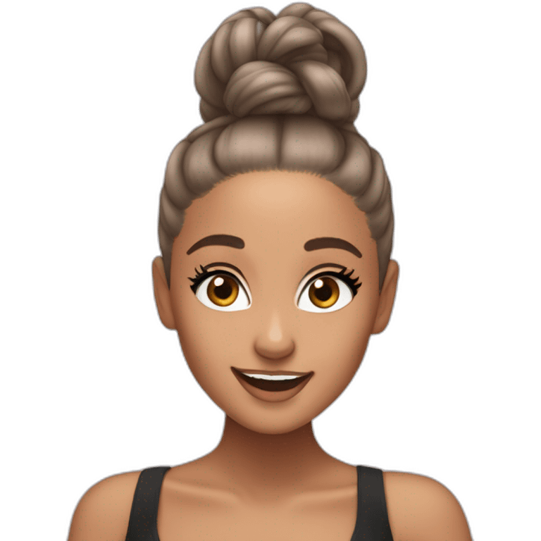 ariana grande qui chante emoji