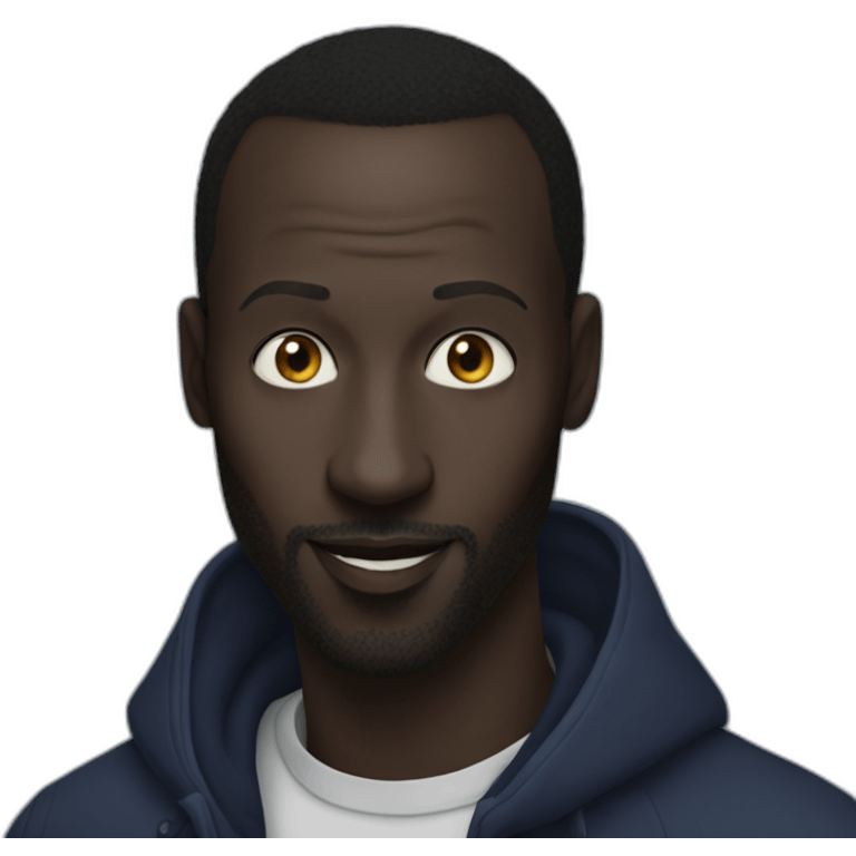 omar sy as lupin emoji