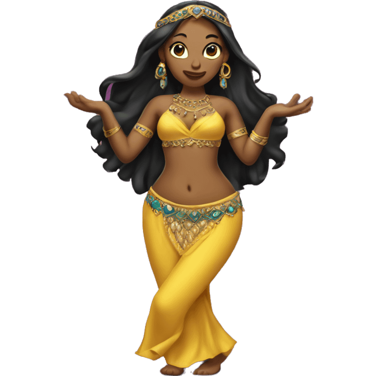 Belly dancer emoji