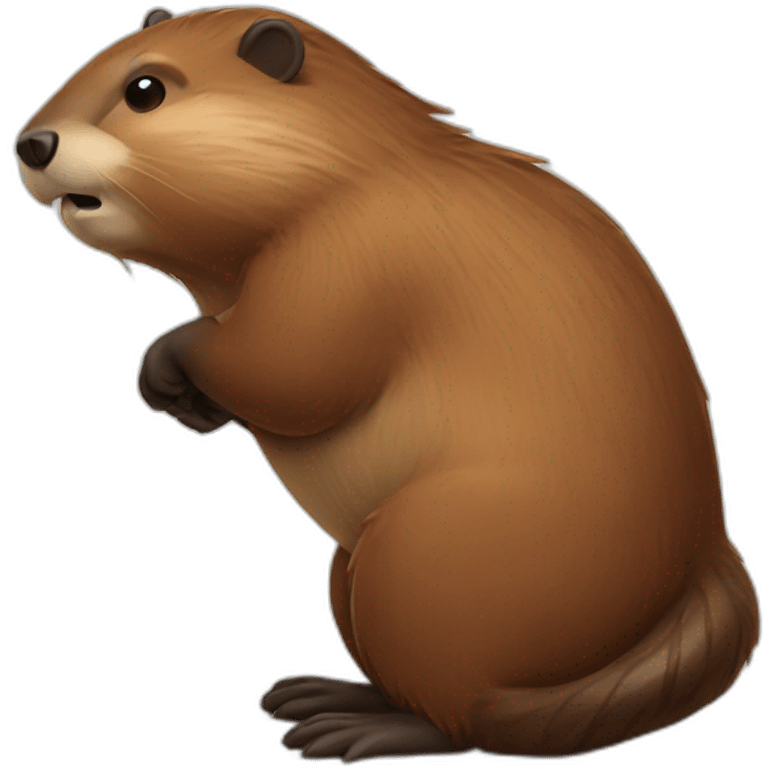 beaver  emoji