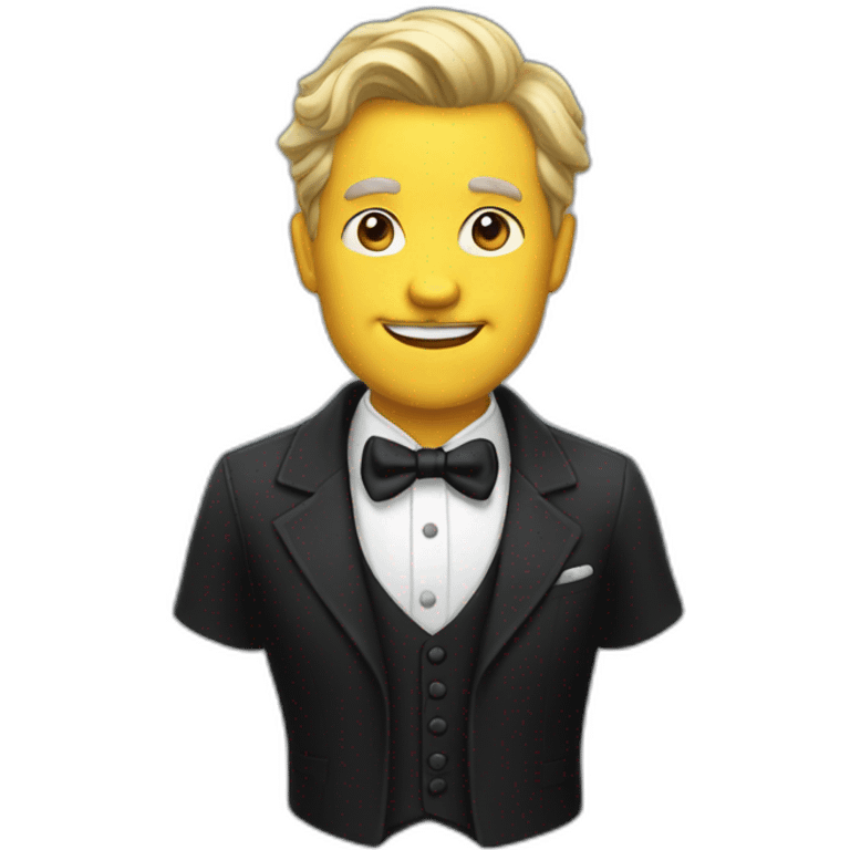 Gentleman emoji