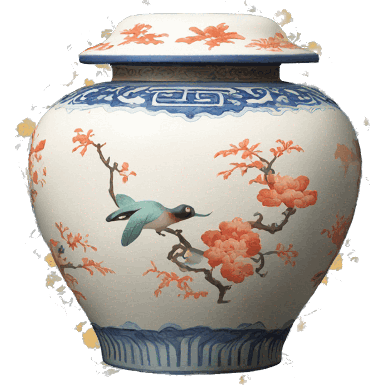 Chinoiserie pot emoji