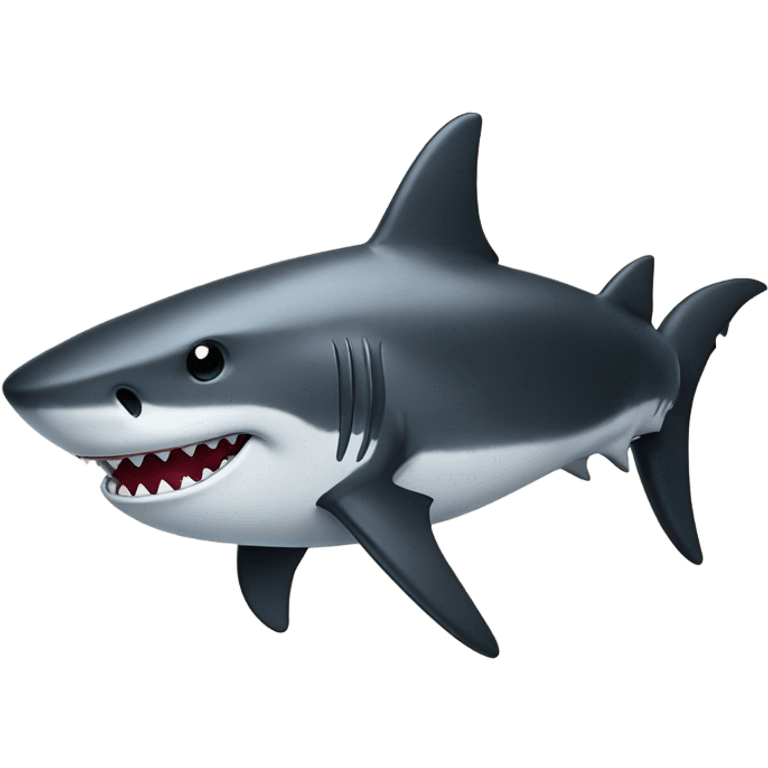 shark with tophat emoji