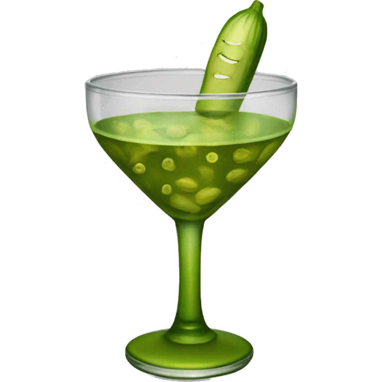 Pickle martini emoji size emoji