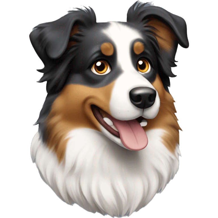 Australian shepherd dog emoji