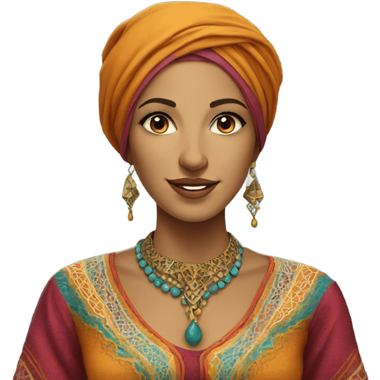 Beautiful maroccan emoji