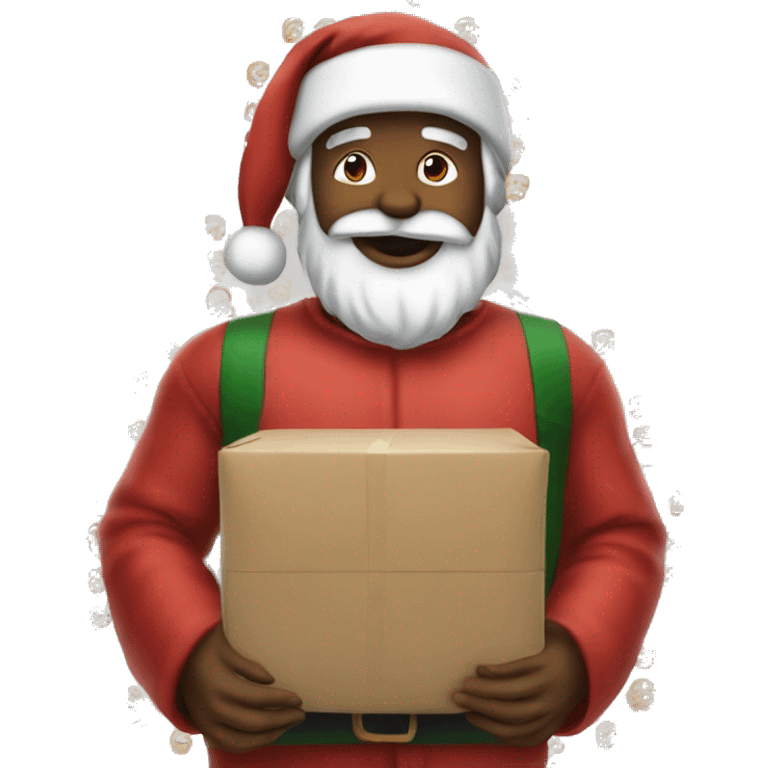 Santa in his 30  emoji