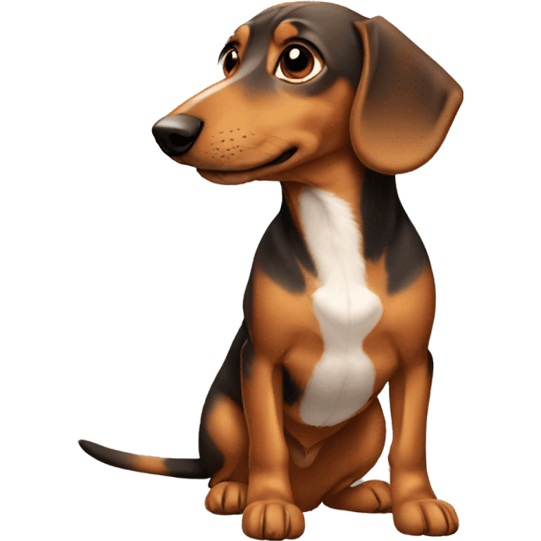 Dashund emoji