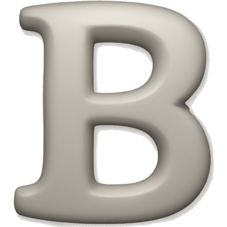 letter "b" emoji