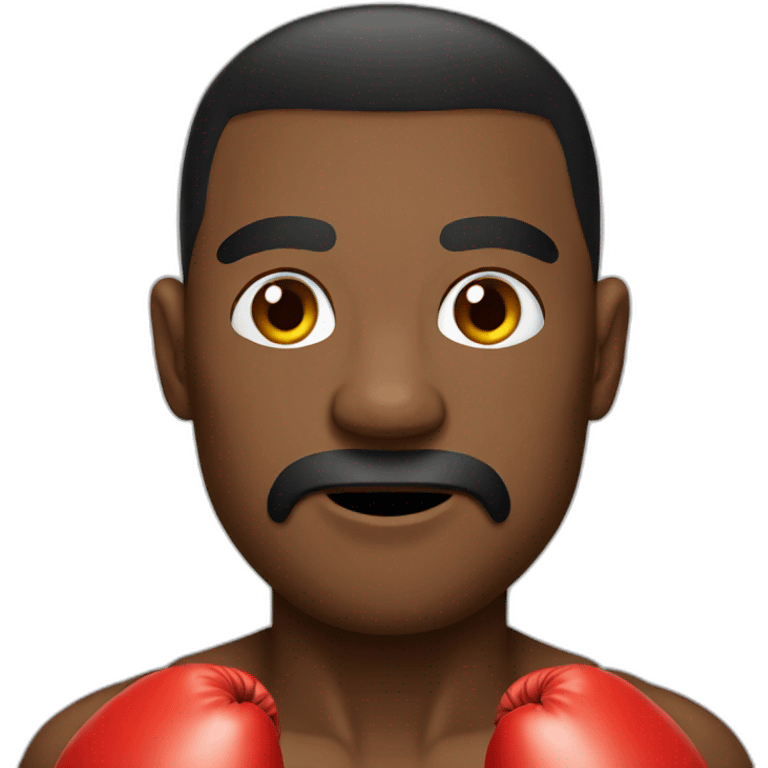 boxer emoji