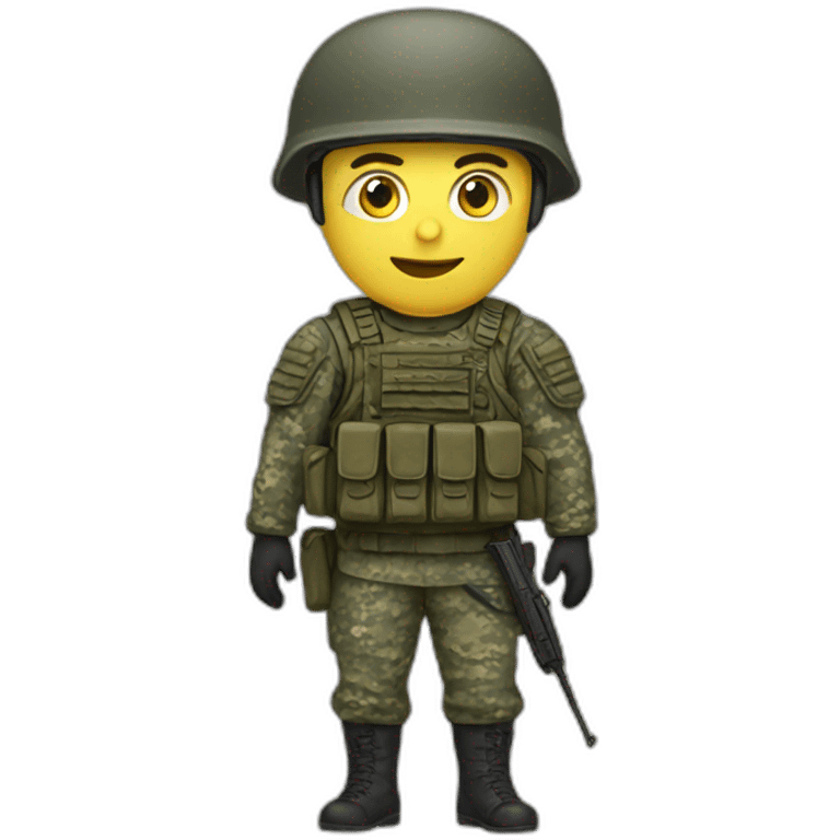 Ukrainian soldier emoji