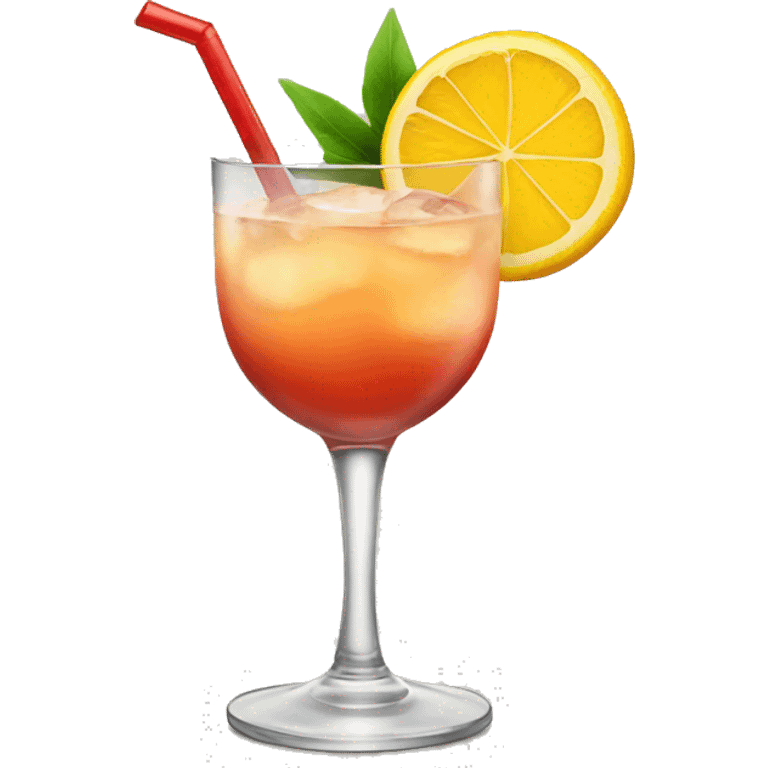 Cocktail cheers emoji