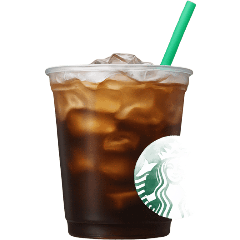 Starbucks cold brew without top emoji