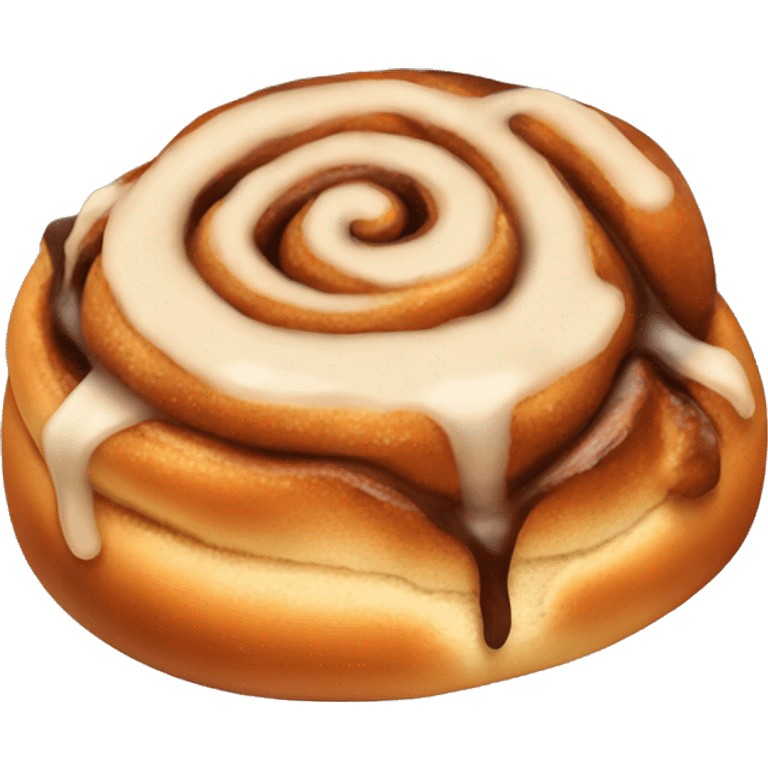 Warm, sticky cinnamon bun emoji