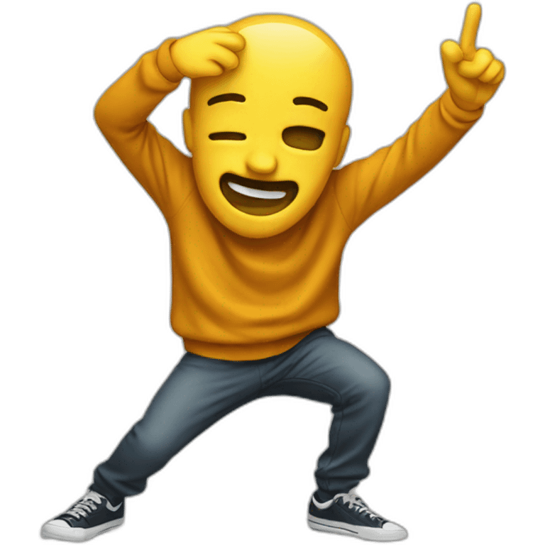 Emoji dab emoji