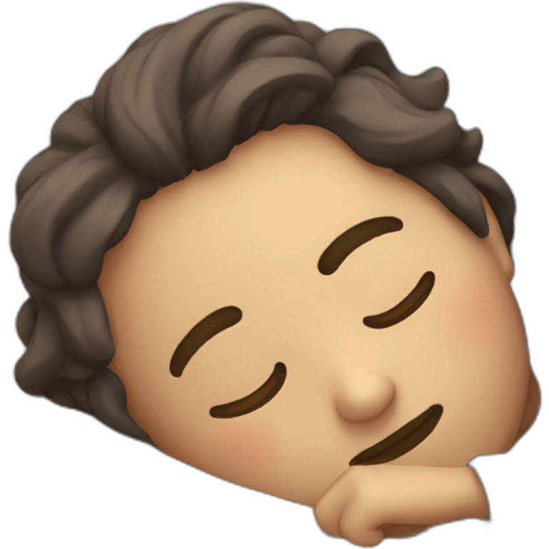 Sleeping emoji