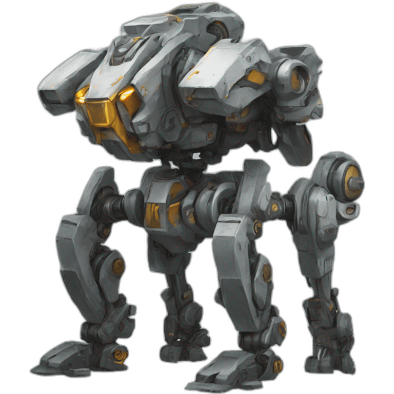 Cool mech emoji