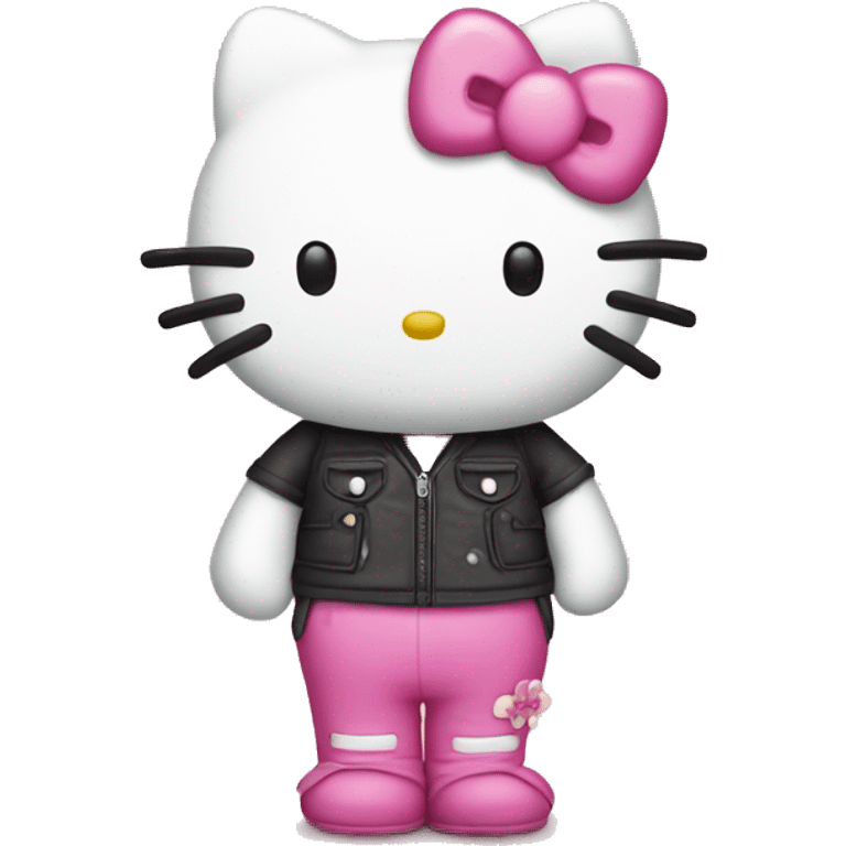 Pink hello kitty emoji