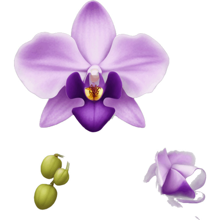 orchid emoji