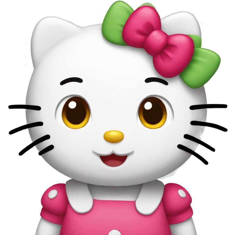 Hello kitty emoji