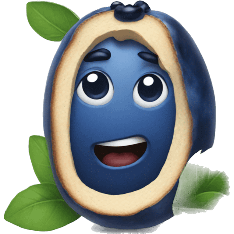 Blueberry  emoji