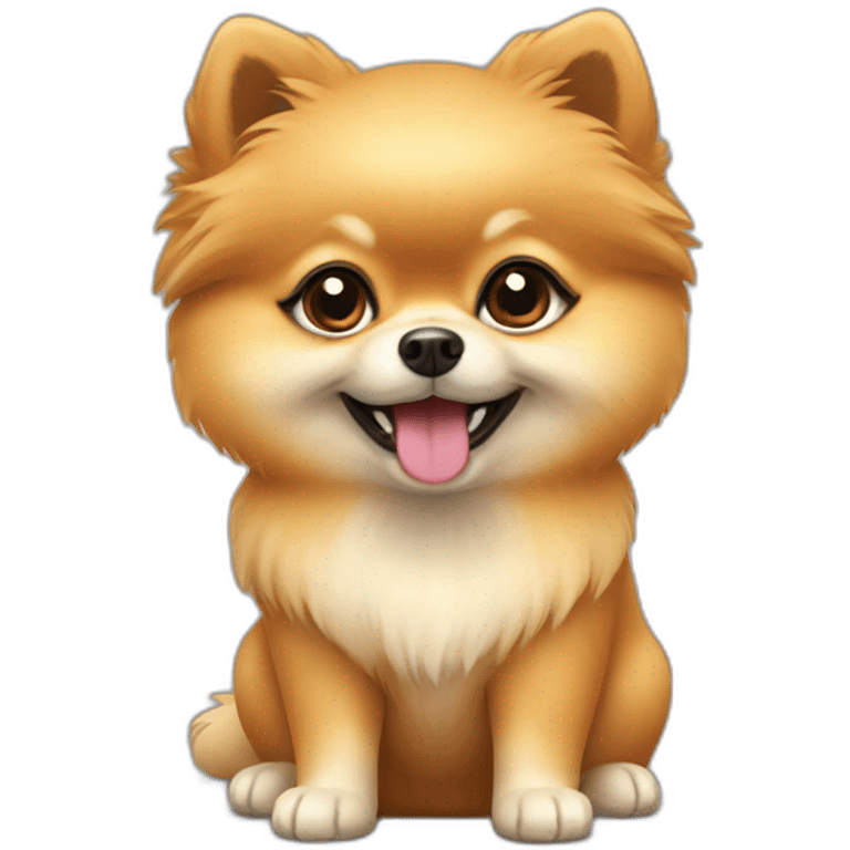 pomeranian child emoji