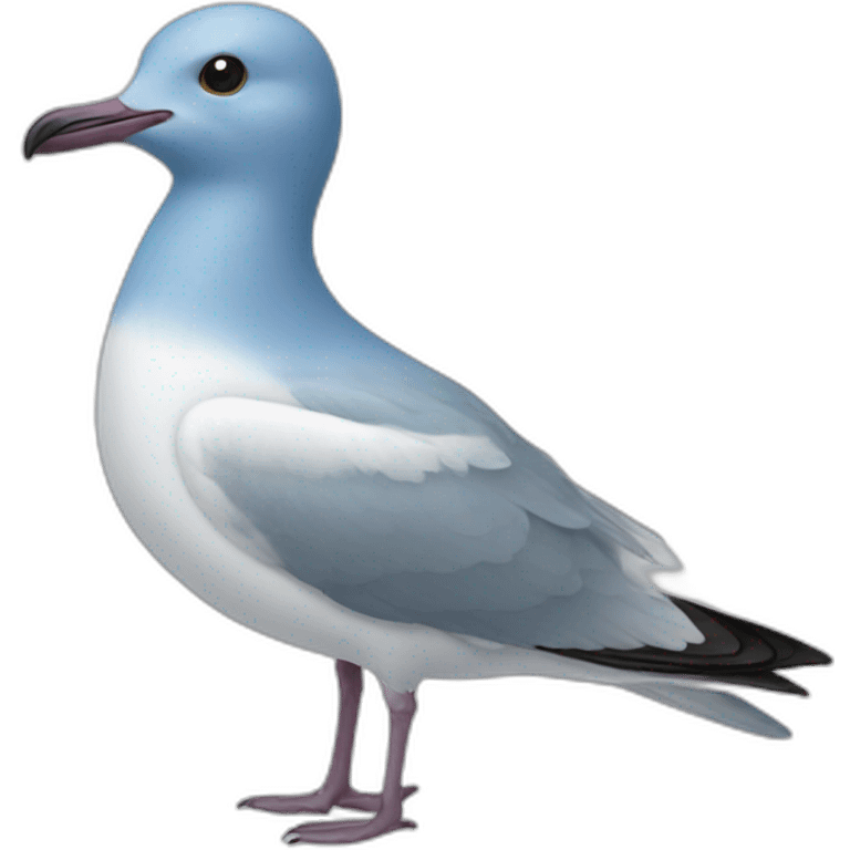 Mouette Bleu clair emoji