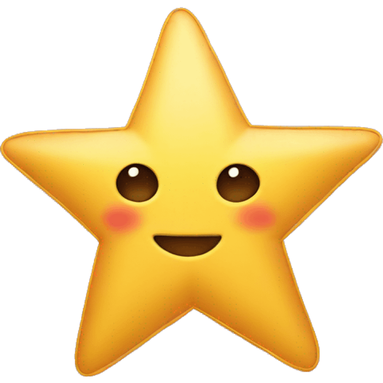 Star with ribbon emoji