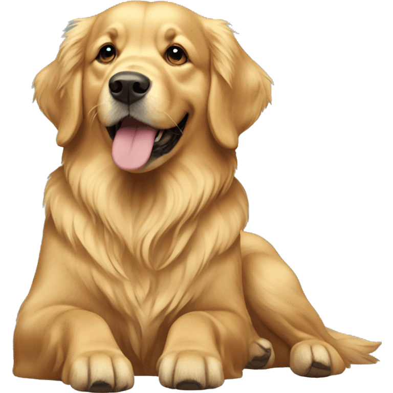 Golden retriever  emoji