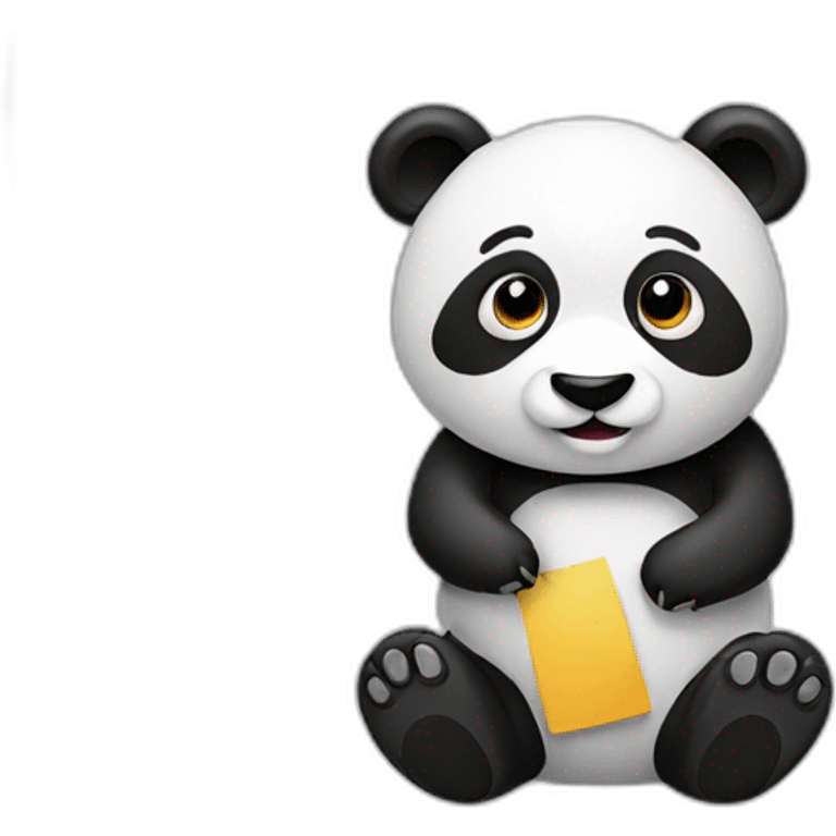 Panda coding emoji