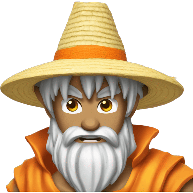 goku con sombrero emoji