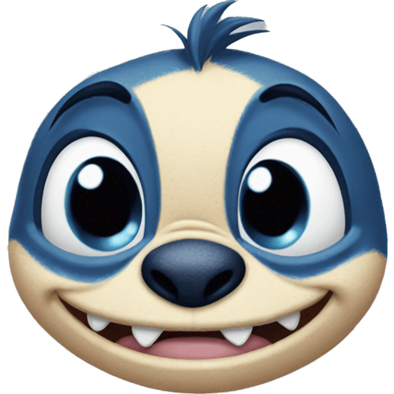 Disney stitch real emoji