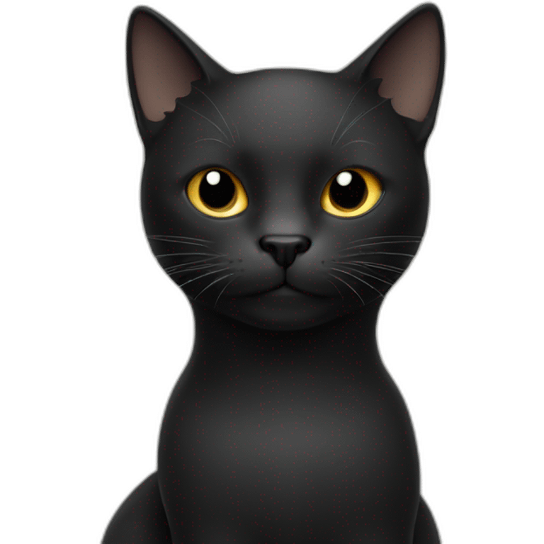 Esqueleto-gato-negro emoji