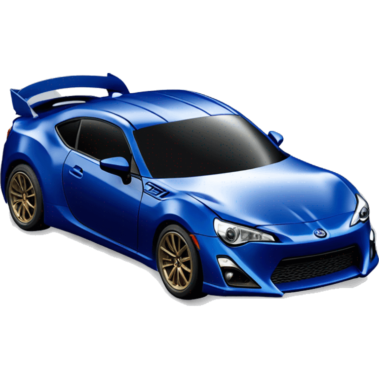    dark blue Scion FR-S monster rc car emoji